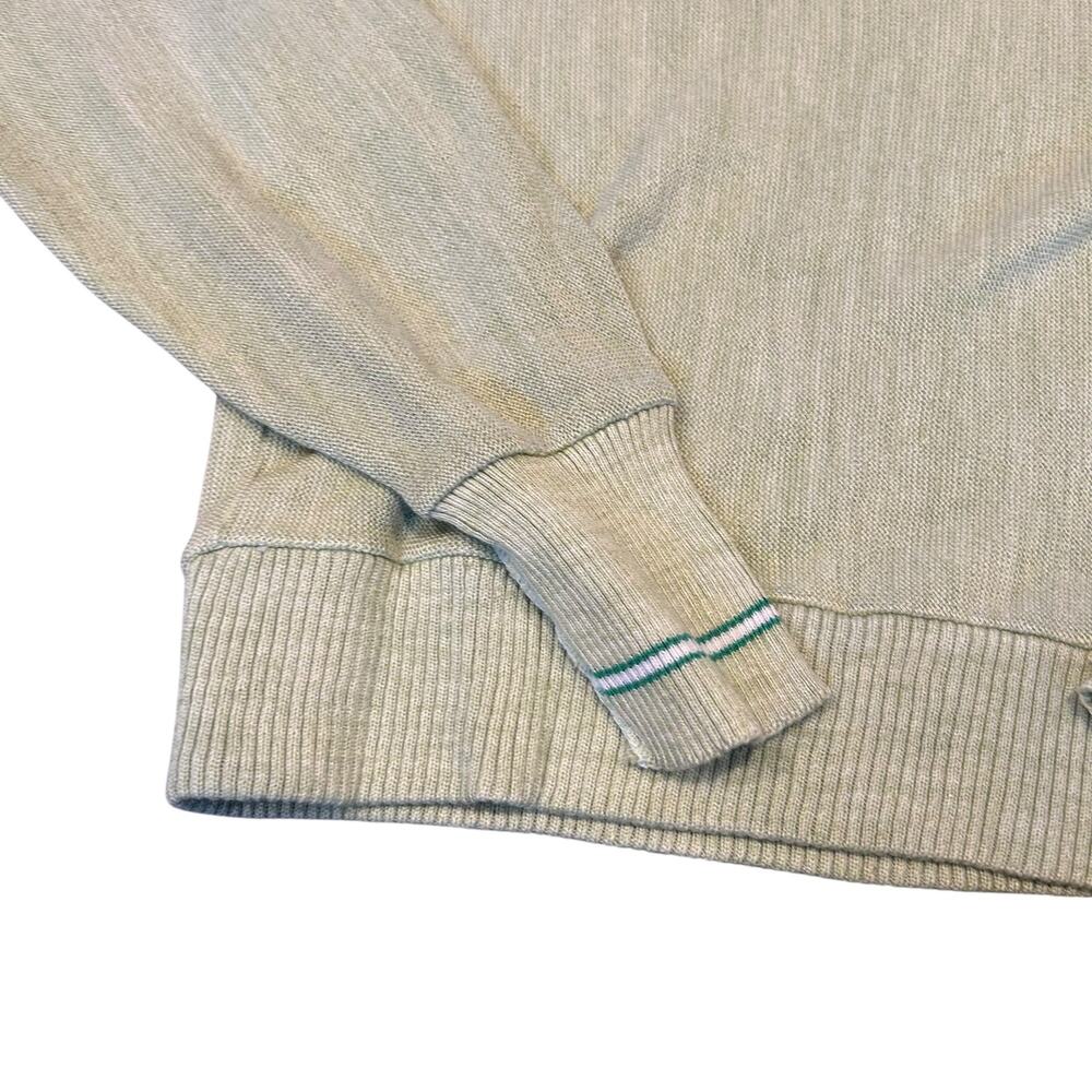 Puritan Vintage 80s Green V‑Neck Sweater Medium - Picture 9 of 11